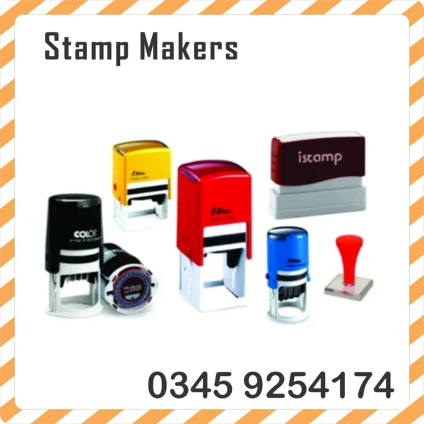 Stamp Making Service in Peshawar & Nowshera Pakistan