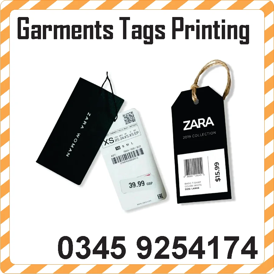Garments Tags Printing
