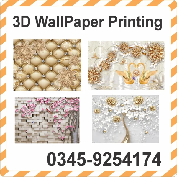 3D Wallpaper Printing