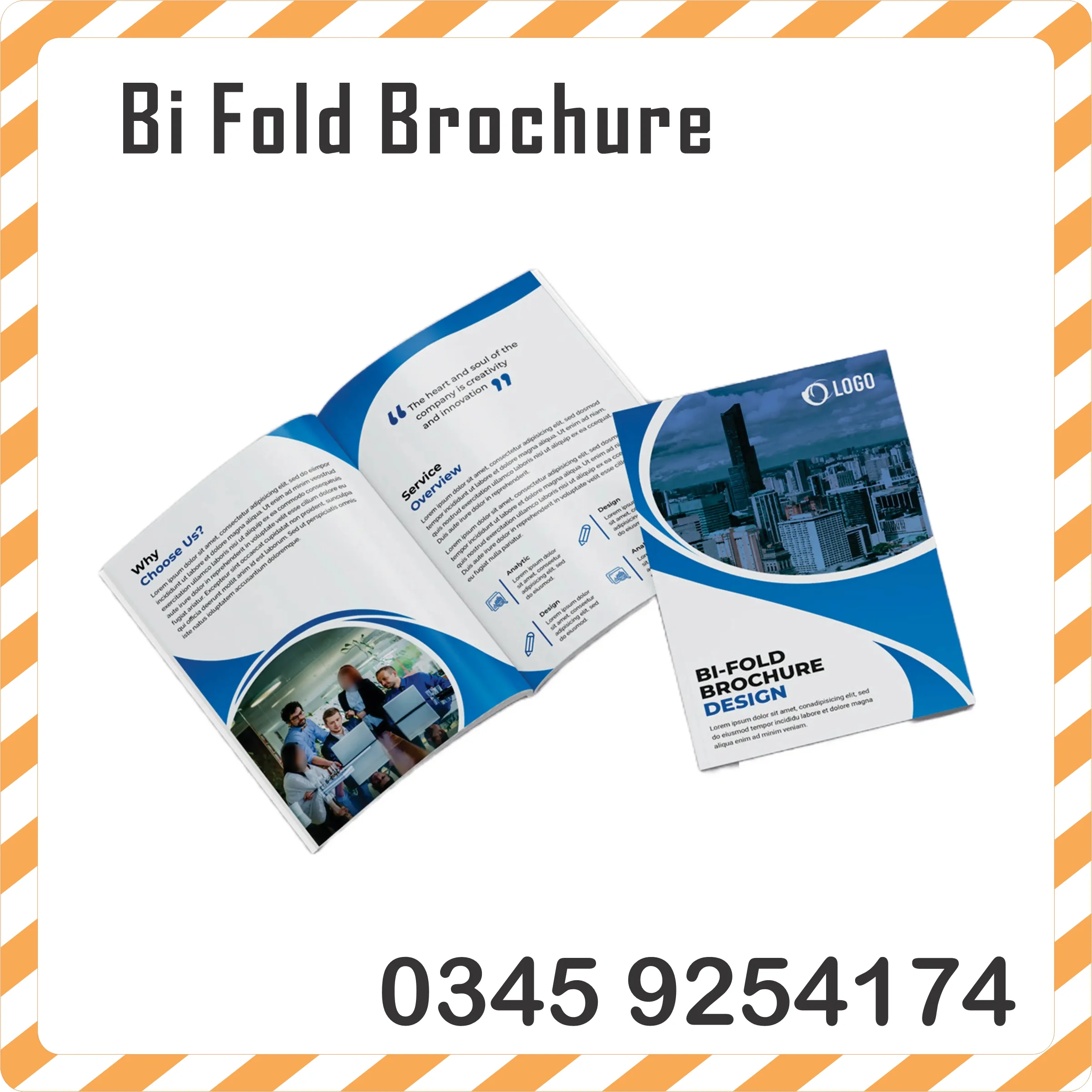Bi Fold brochure Printing