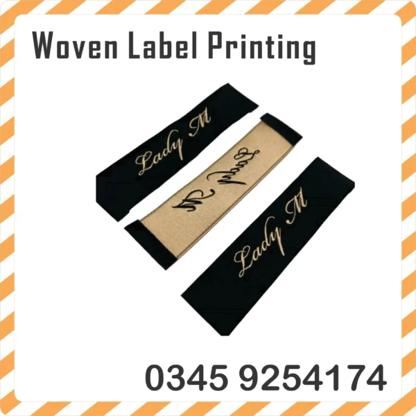 Woven Label printing in Peshawar & Nowshera Pakistan